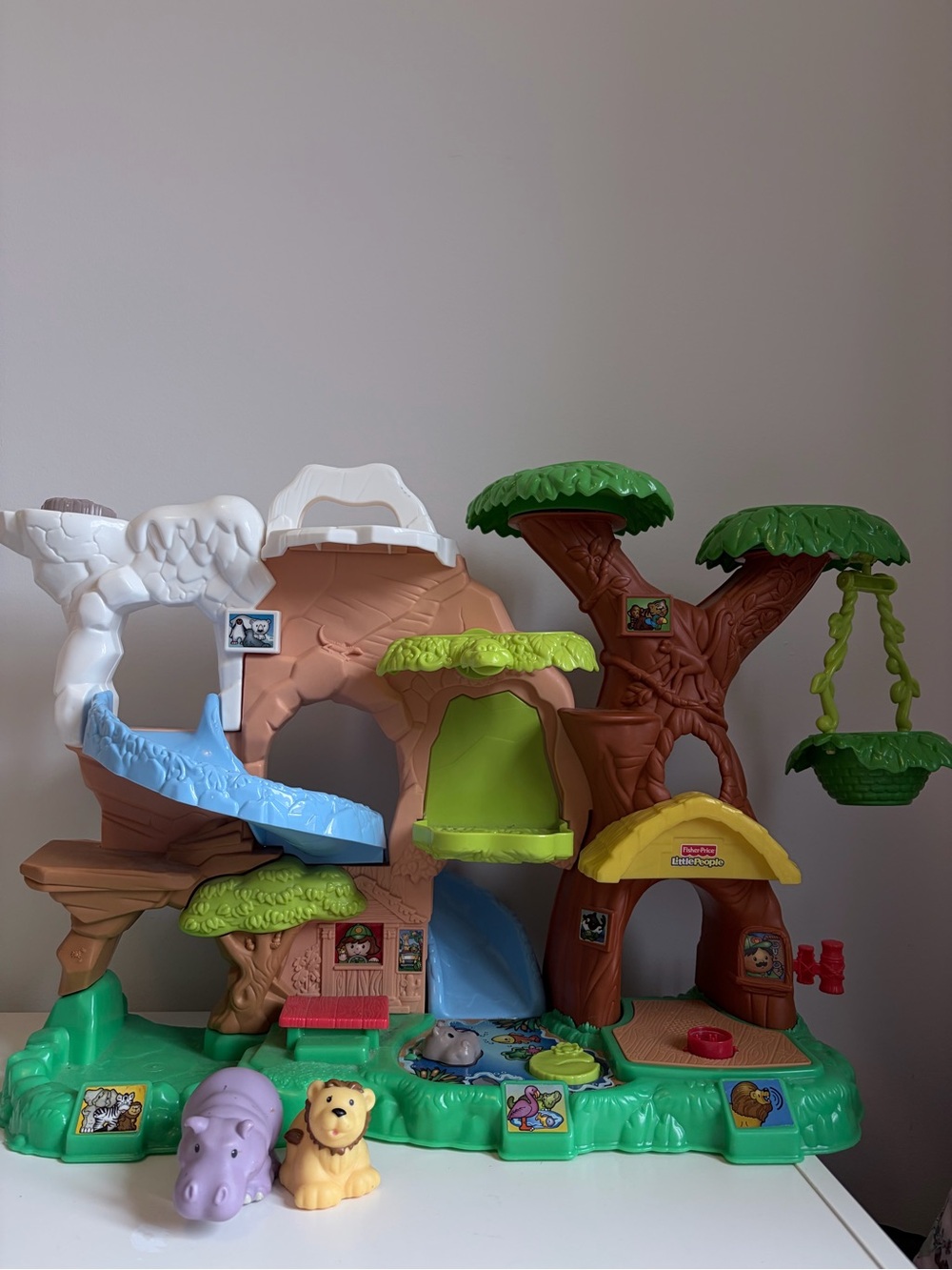 Fisher Price Little People Zoo Talker Playset and Figures